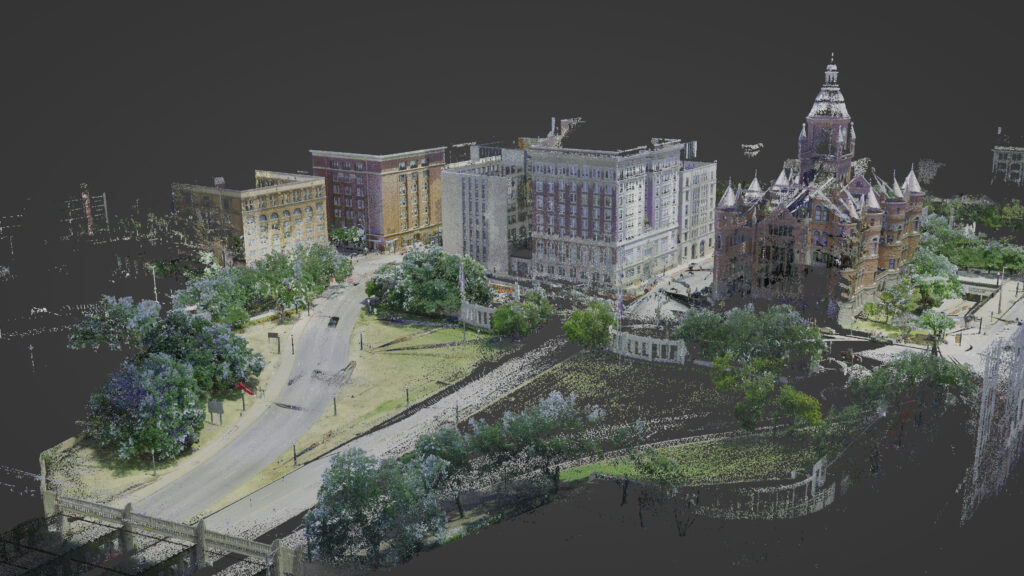 Dealey Plaza Digitale Rekonstruktion